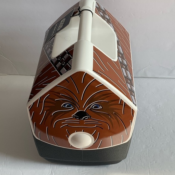Star Wars x Igloo Cooler CHEWBACCA Playmate 7 QT New - Picture 5 of 10